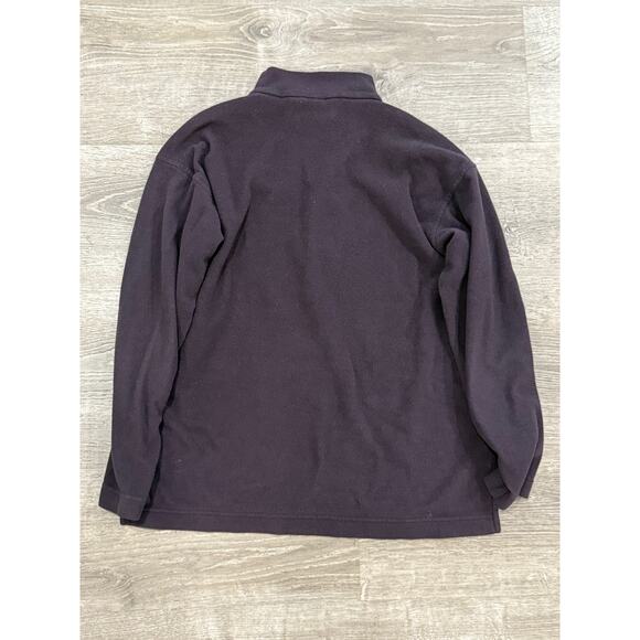 Patagonia Synchilla Jacket Womens Med Plum 1/4 Zip Pullover Fleece Lightweight - Picture 2 of 5